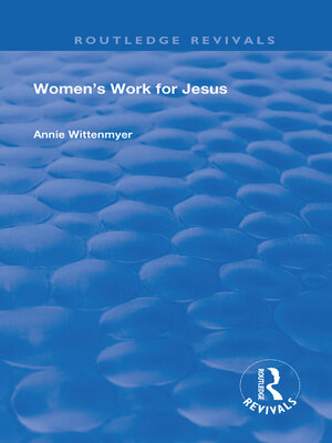 cover image of Women's Work for Jesus
